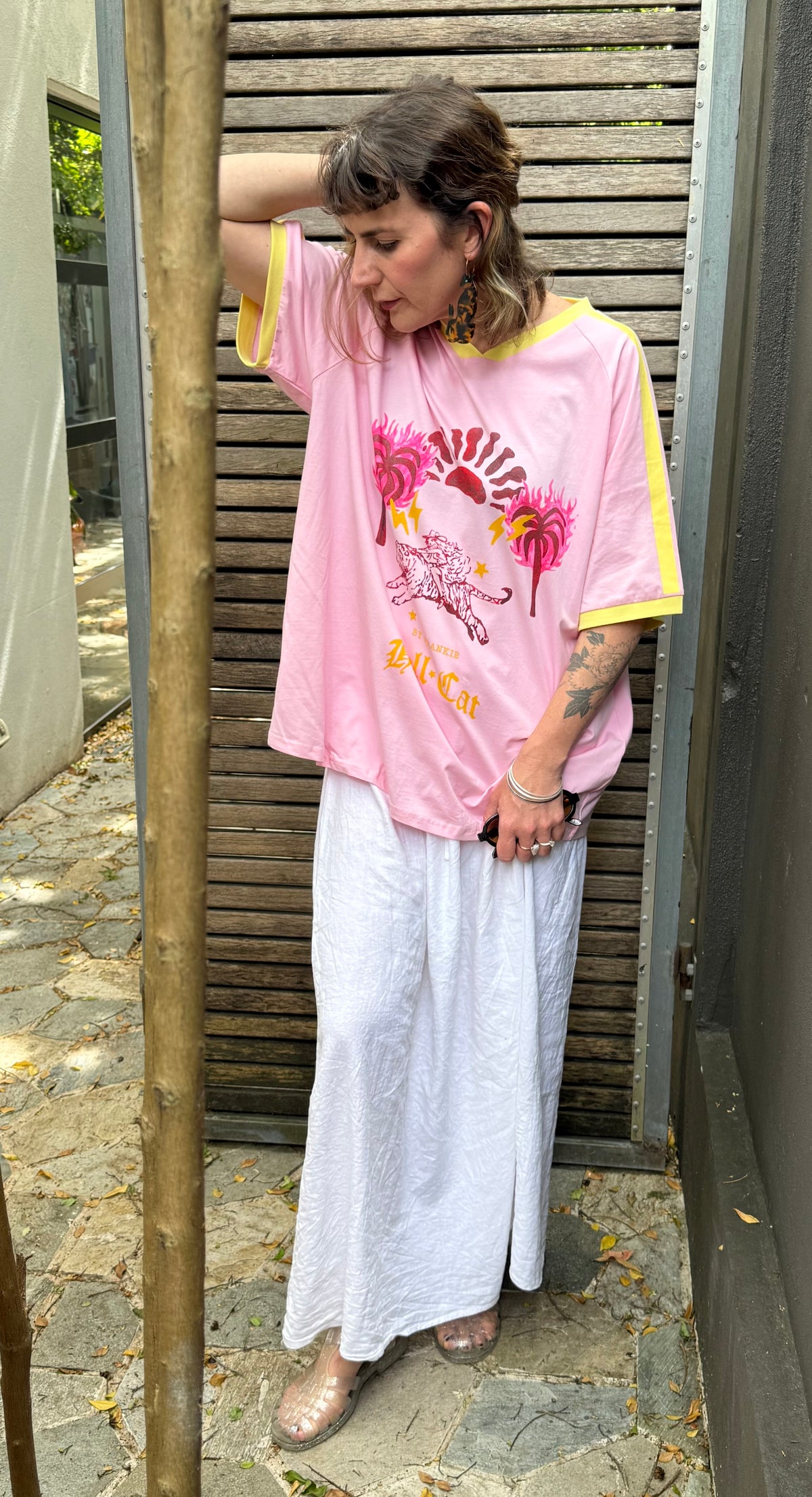 Hell Cat Graphic Tee – By Frankie