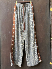 Cowboy Star Leopard Racer Jean Pant / By Frankie