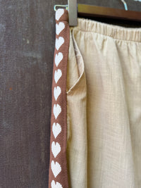 Love Hearts Pants - Beige / By Frankie