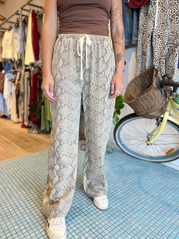 Racer Pant - Rattle Snake Print / By Frankie