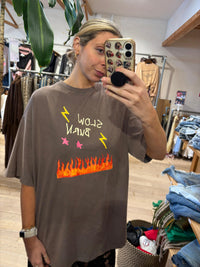 Slow Burn Tee / By Frankie