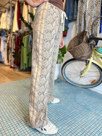 Racer Pant - Rattle Snake Print / By Frankie