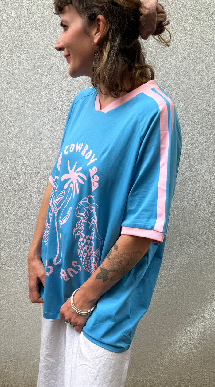 Cowboy Surf Club Graphic Tee – By Frankie