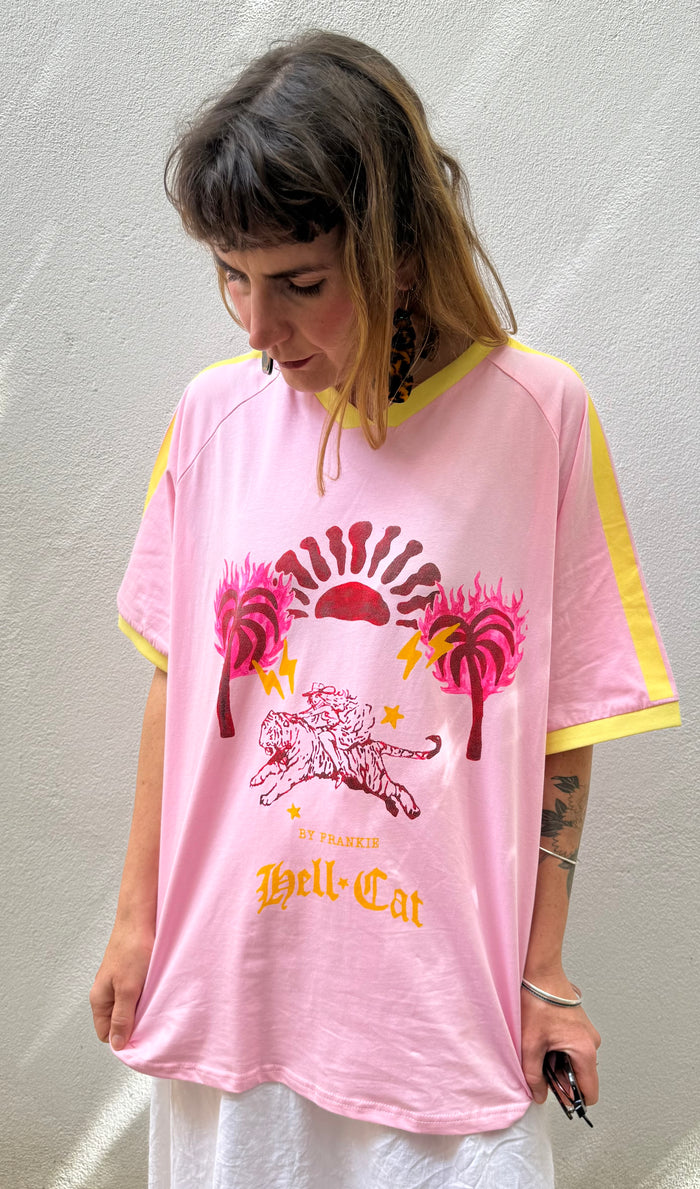 Hell Cat Graphic Tee – By Frankie