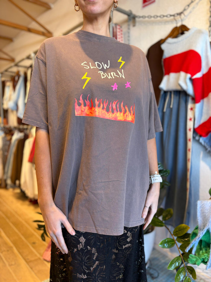 Slow Burn Tee / By Frankie