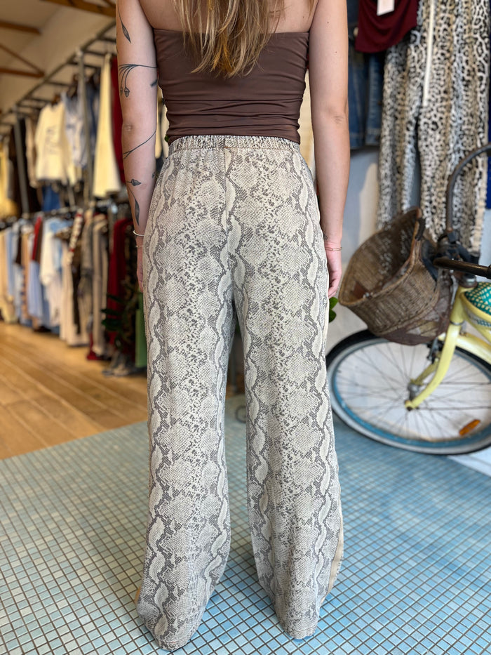 Racer Pant - Rattle Snake Print / By Frankie