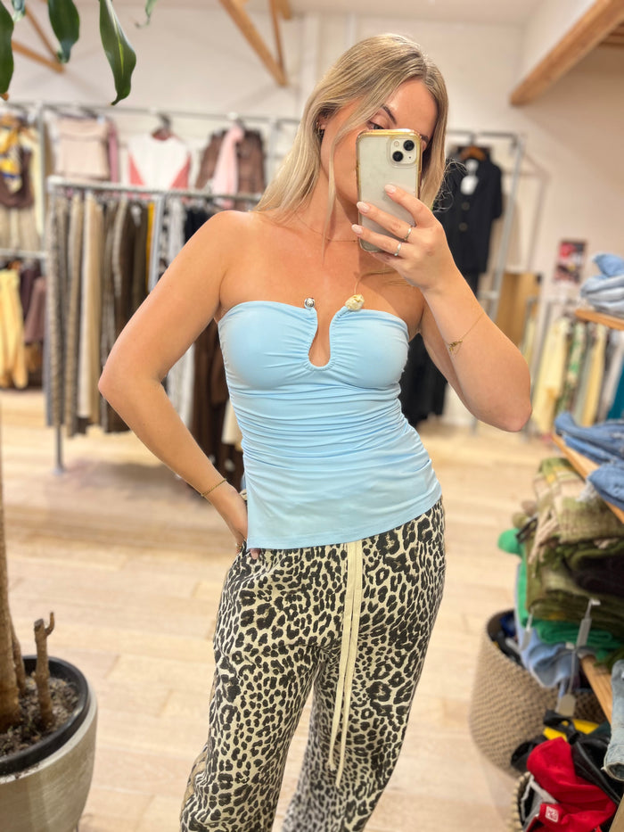 The Shell Tube Top - Baby Blue
