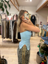 The Shell Tube Top - Baby Blue