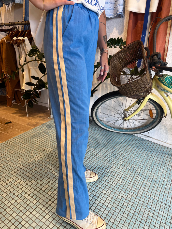 Racer Pant - Blue / By Frankie