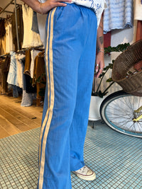 Racer Pant - Blue / By Frankie