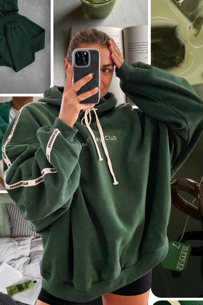 Cloud Racer Hoodie - Forrest / Crackerday Club