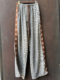 Cowboy Star Leopard Racer Jean Pant / By Frankie
