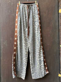 Cowboy Star Leopard Racer Jean Pant / By Frankie