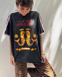 Wild Ones Never Die Ringer Tee – By Frankie