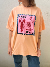 Ciao Lobster Graphic Tee – By Frankie