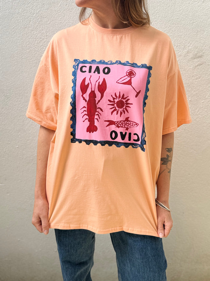 Ciao Lobster Graphic Tee – By Frankie