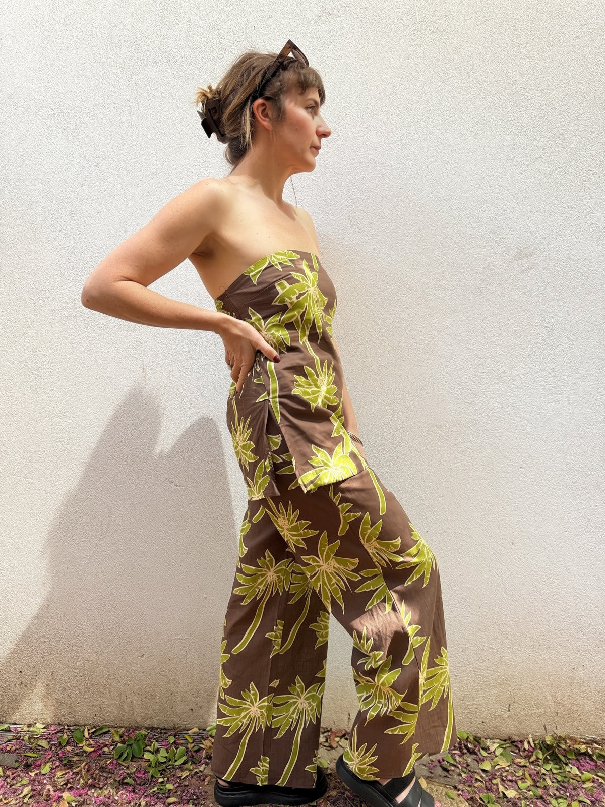 Palm Print Pants – By Frankie
