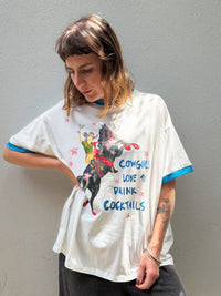 Cowgirls Like Margaritas Ringer Tee – By Frankie