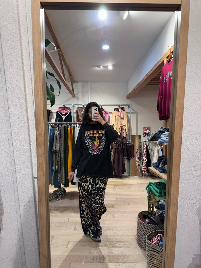 Burning Heart Pant Set / By Frankie