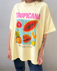 Tropicana Fruit Salad Graphic Tee – By Frankie