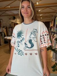 Cowboy Mermaid Graphic Tee