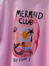Baby Pink Mermaid Club Graphic Tee – By Frankie