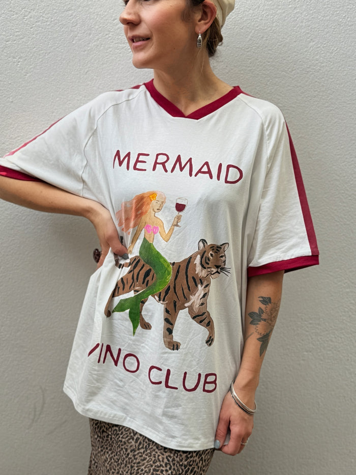 The Tiger and the Mermaid Graphic Tee – By Frankie