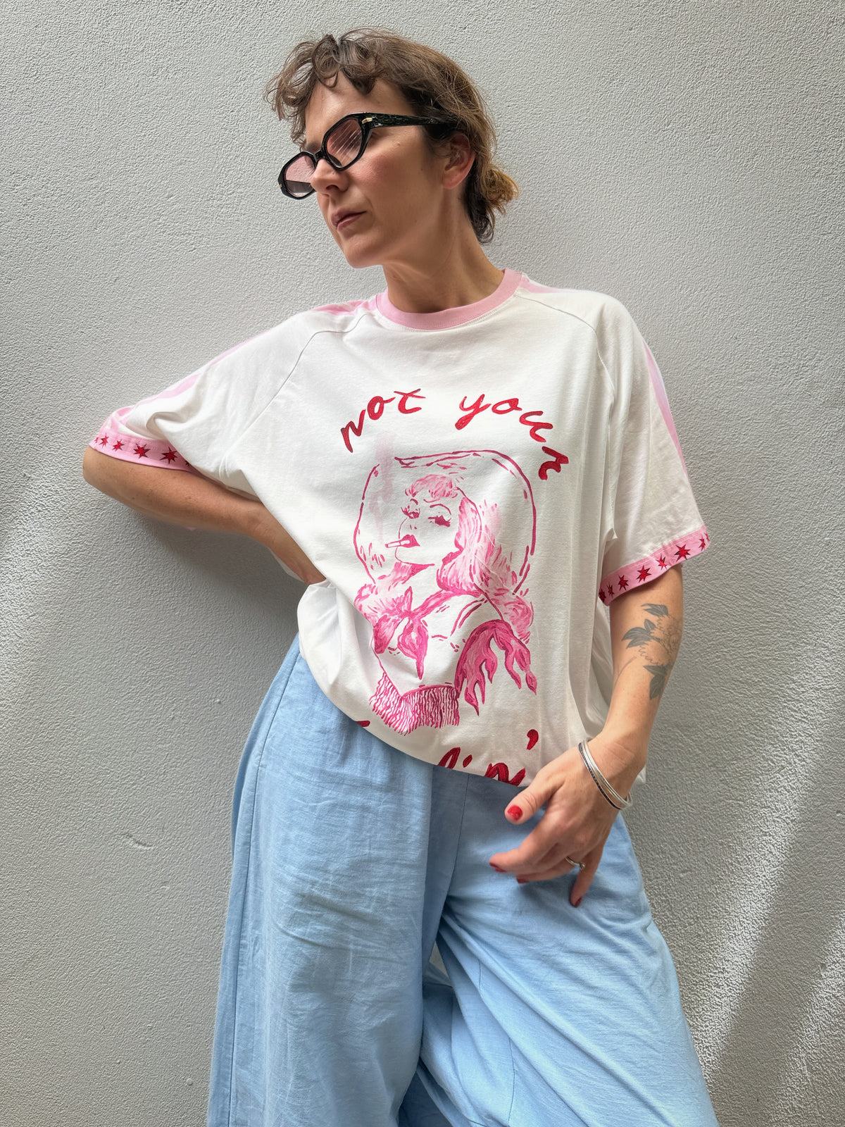 Not Your Darlin’ Oversized Tee – By Frankie