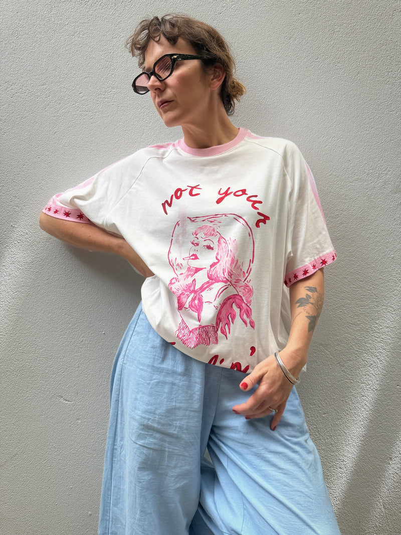 Not Your Darlin’ Oversized Tee – By Frankie