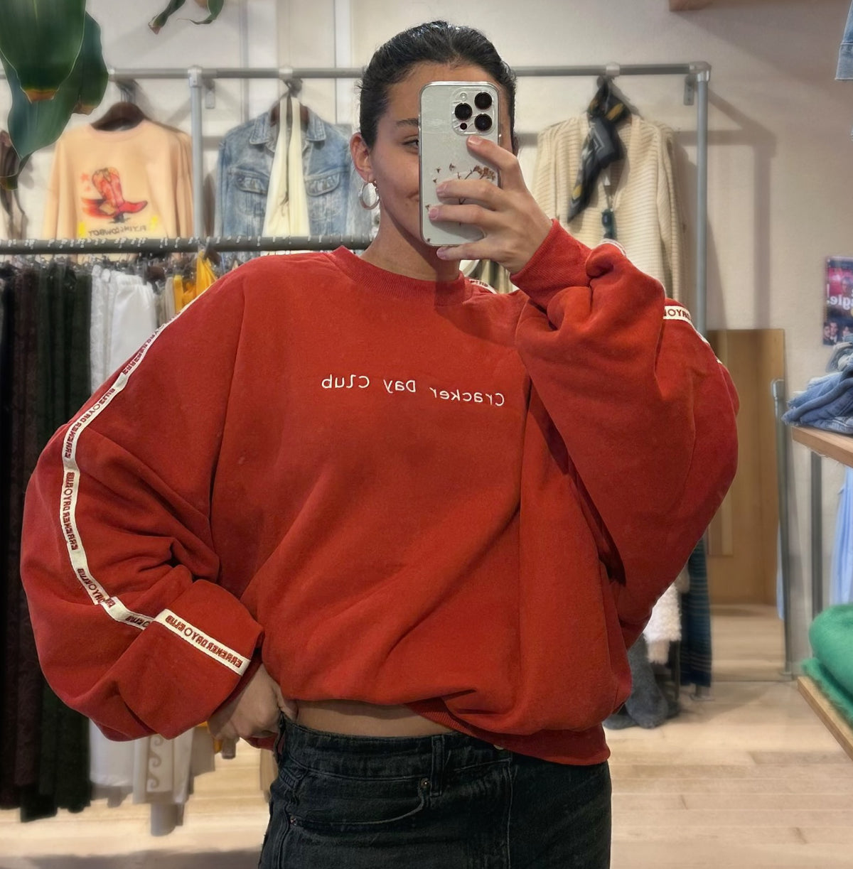 Cloud Racer Sweater - Red / Crackerday Club