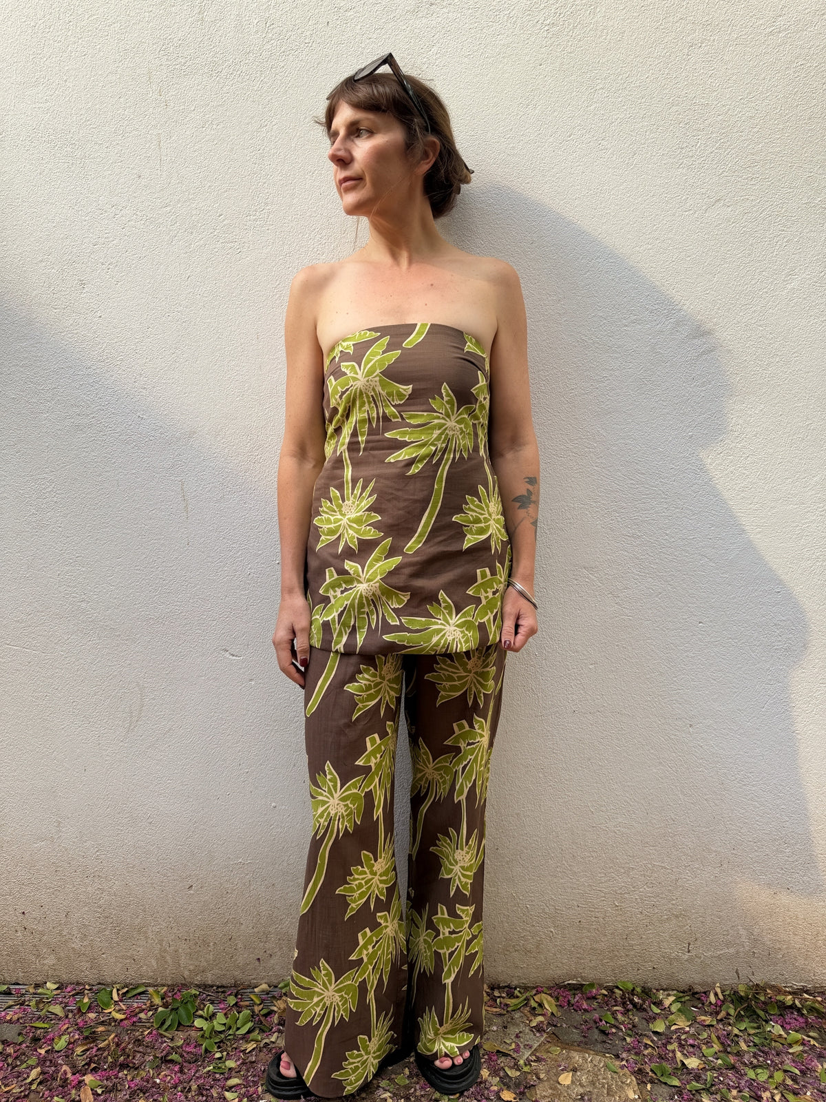 Palm Print Pants – By Frankie