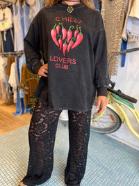 Chilli Lovers Club Lace Pant Set / By Frankie