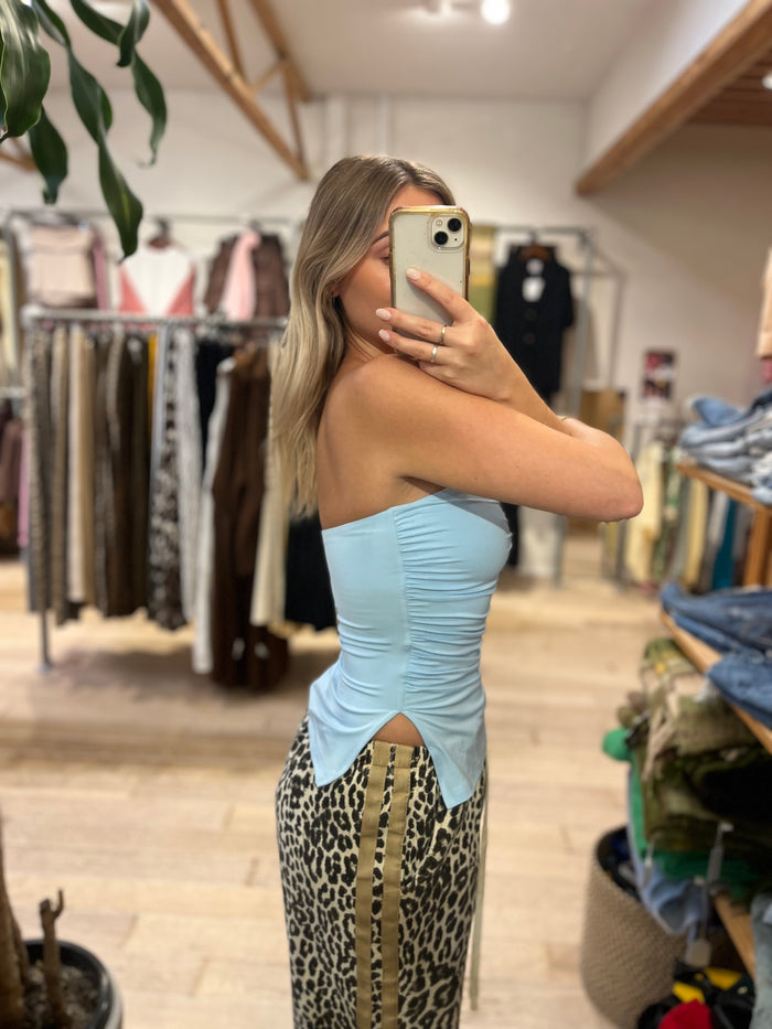 The Shell Tube Top - Baby Blue