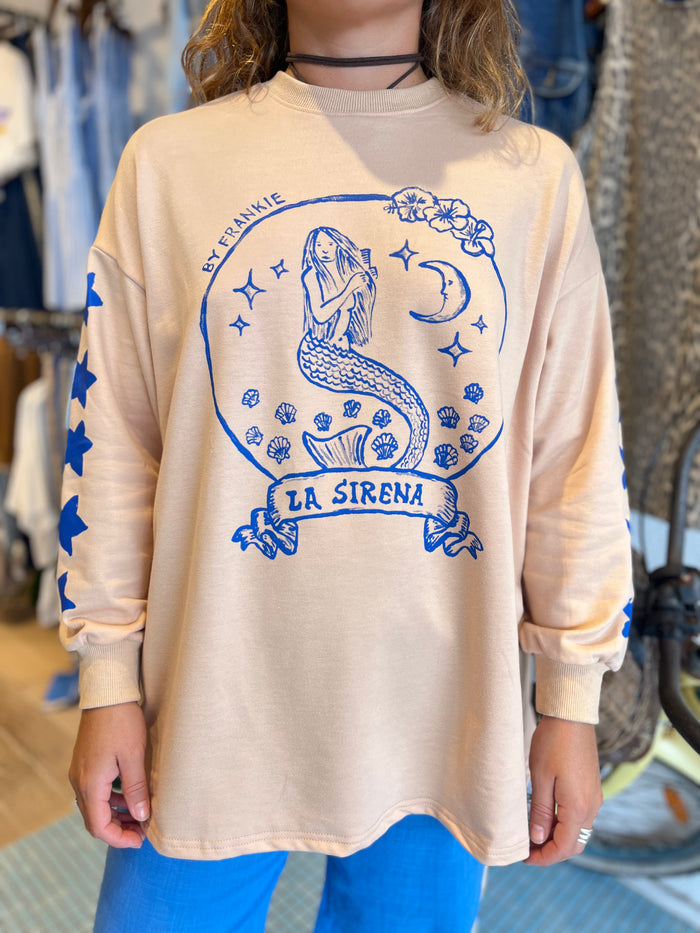 La Sirena Long Sleeve College Top / By Frankie