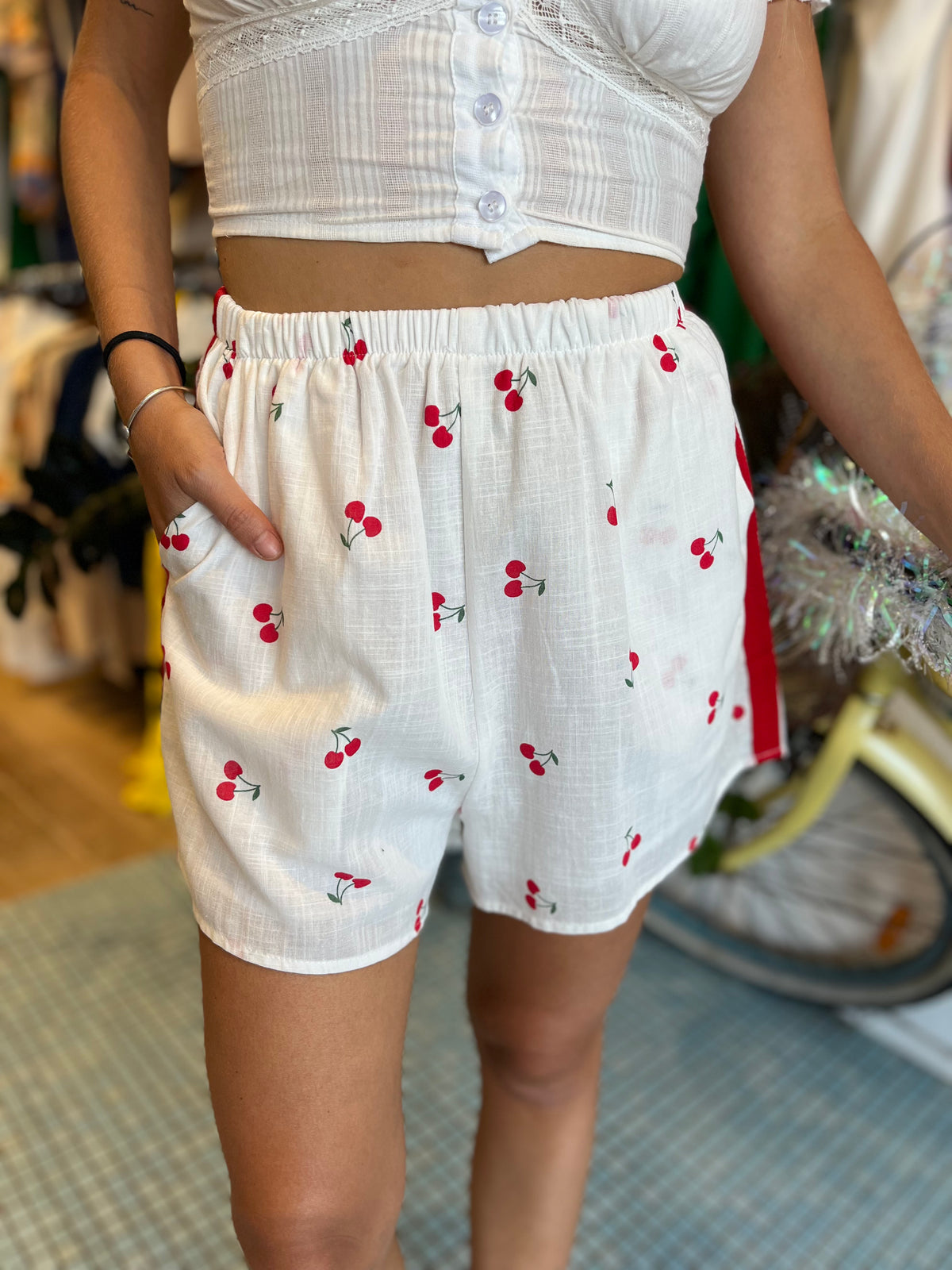 Cherry Racer Short