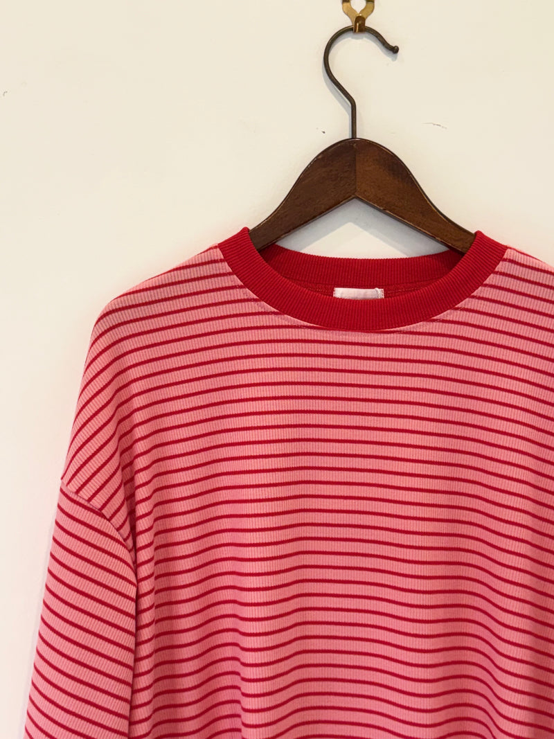 Red & Pink Stripe Long Sleeve – By Frankie