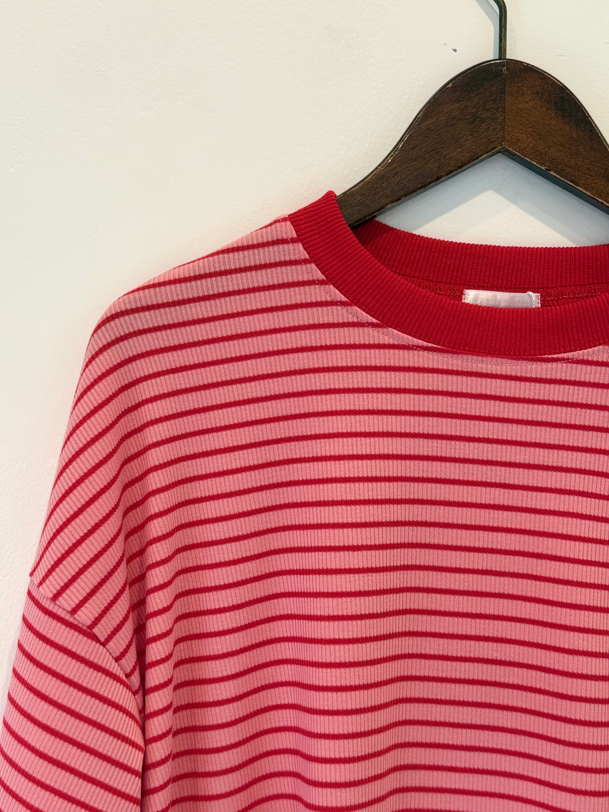 Red & Pink Stripe Long Sleeve – By Frankie