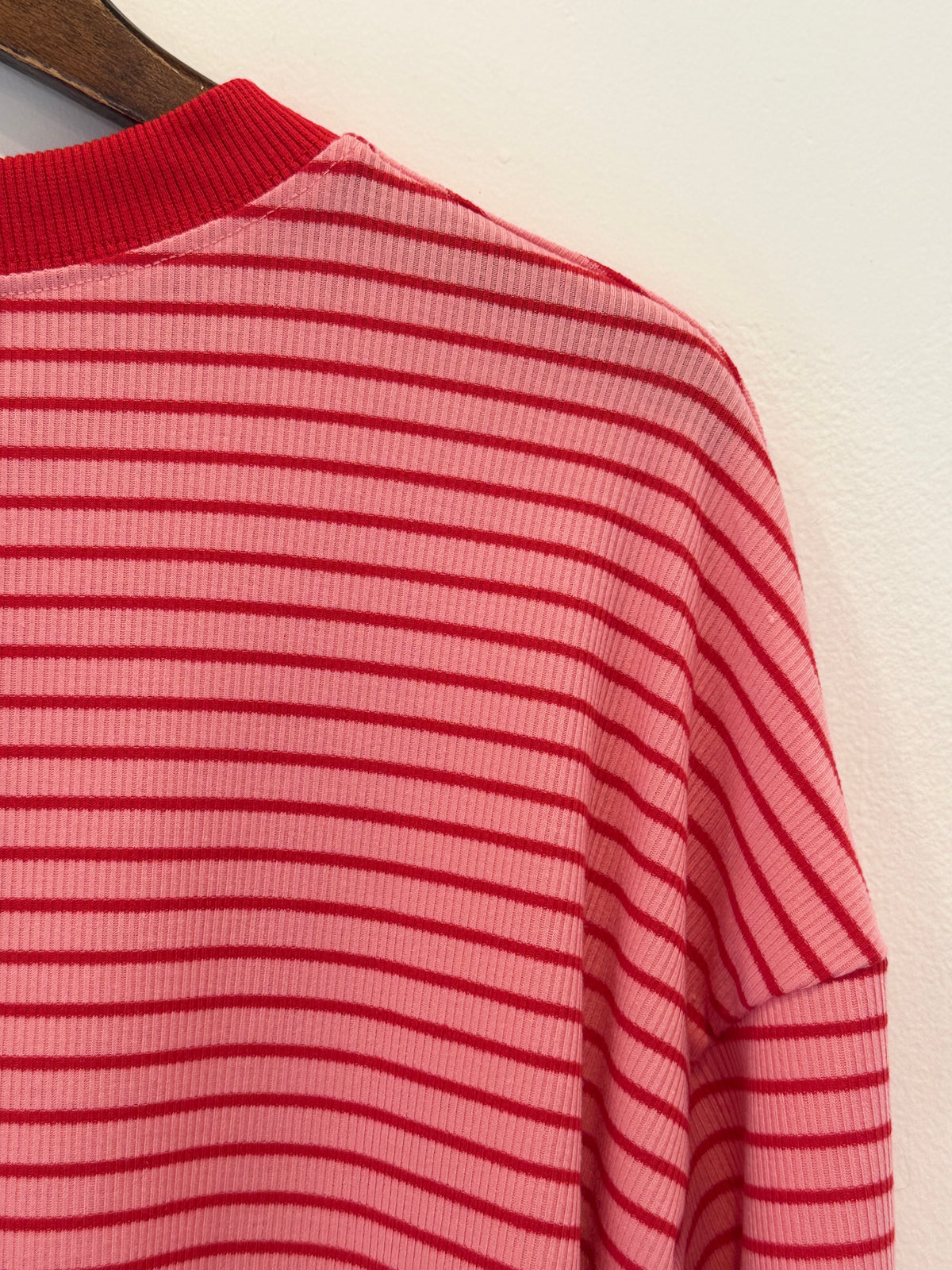 Red & Pink Stripe Long Sleeve – By Frankie