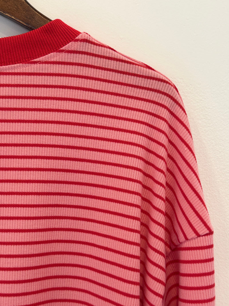 Red & Pink Stripe Long Sleeve – By Frankie